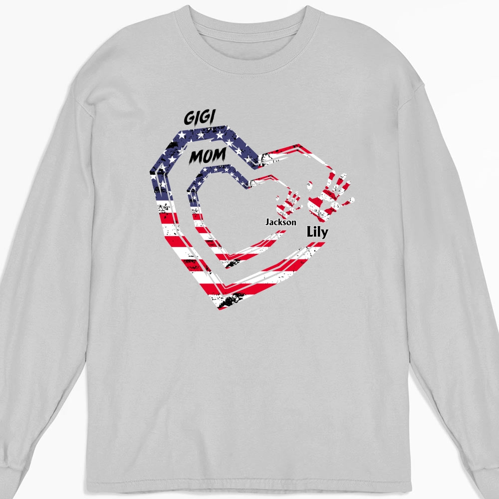 We Love You Grandma - Personalized Custom Shirt