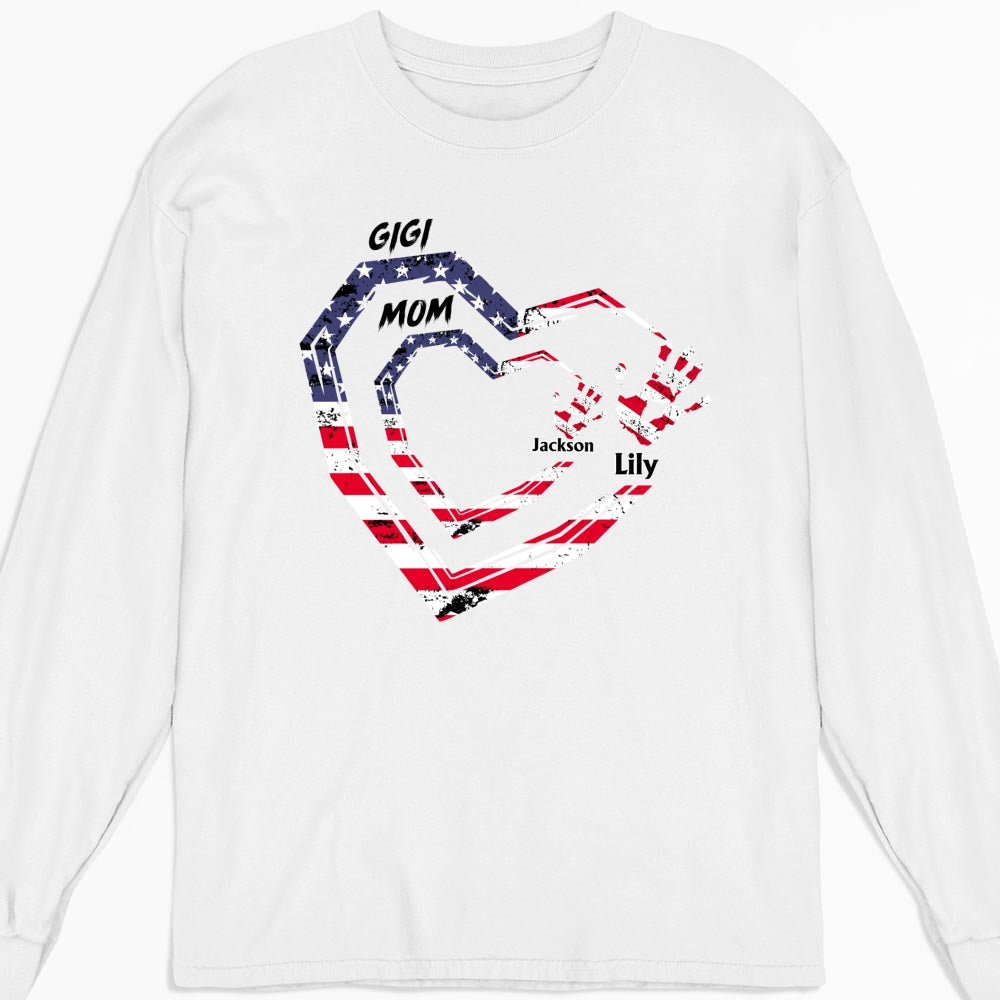 We Love You Grandma - Personalized Custom Shirt