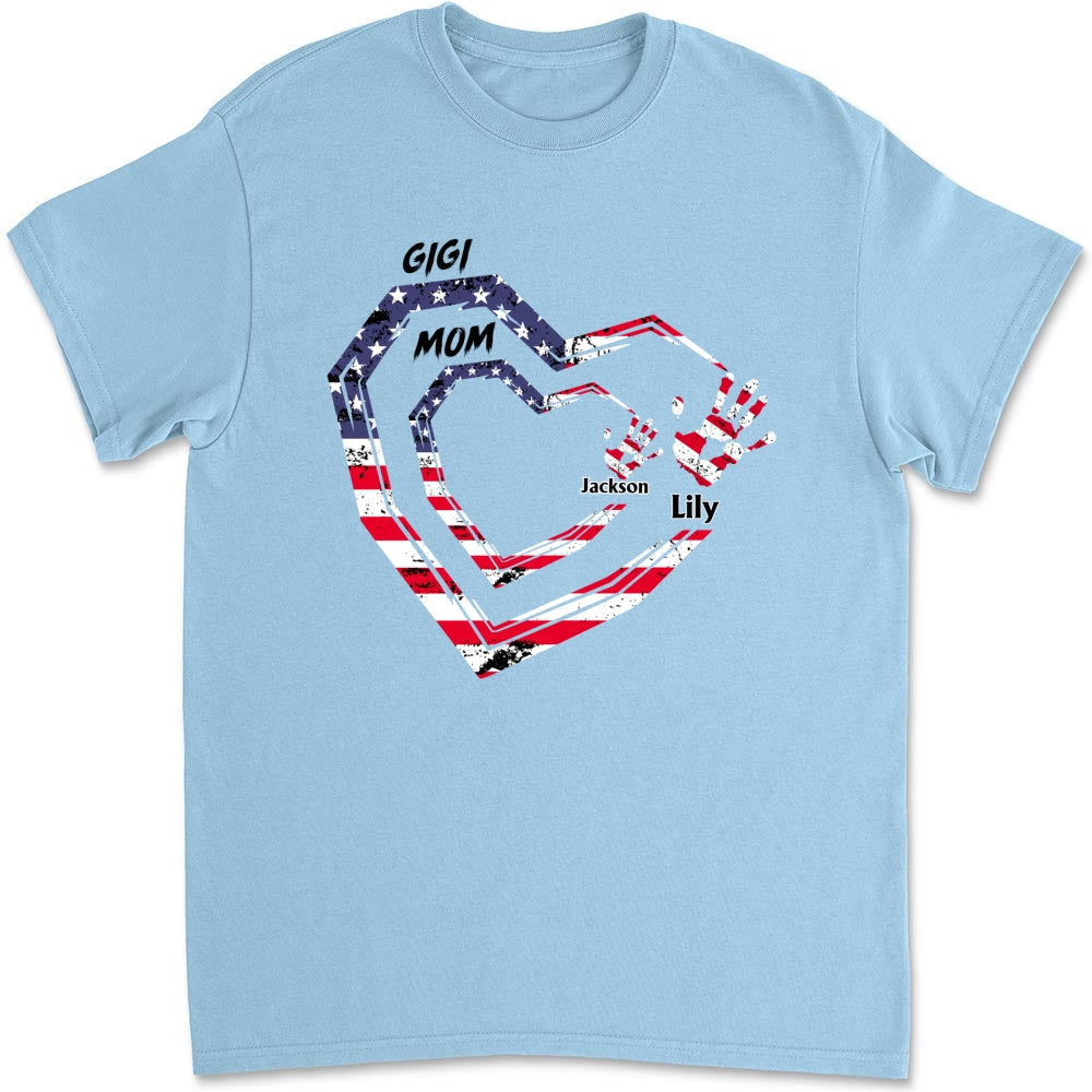 We Love You Grandma - Personalized Custom Shirt