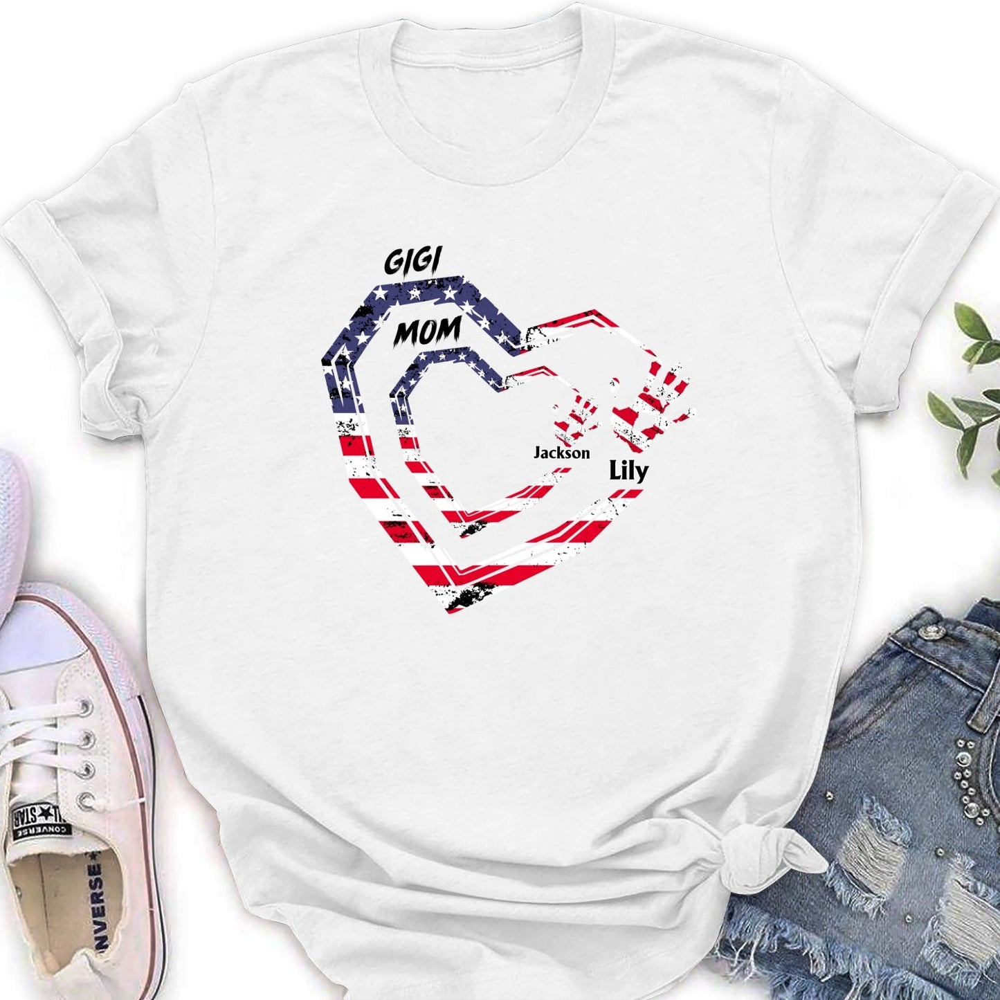 We Love You Grandma - Personalized Custom Shirt