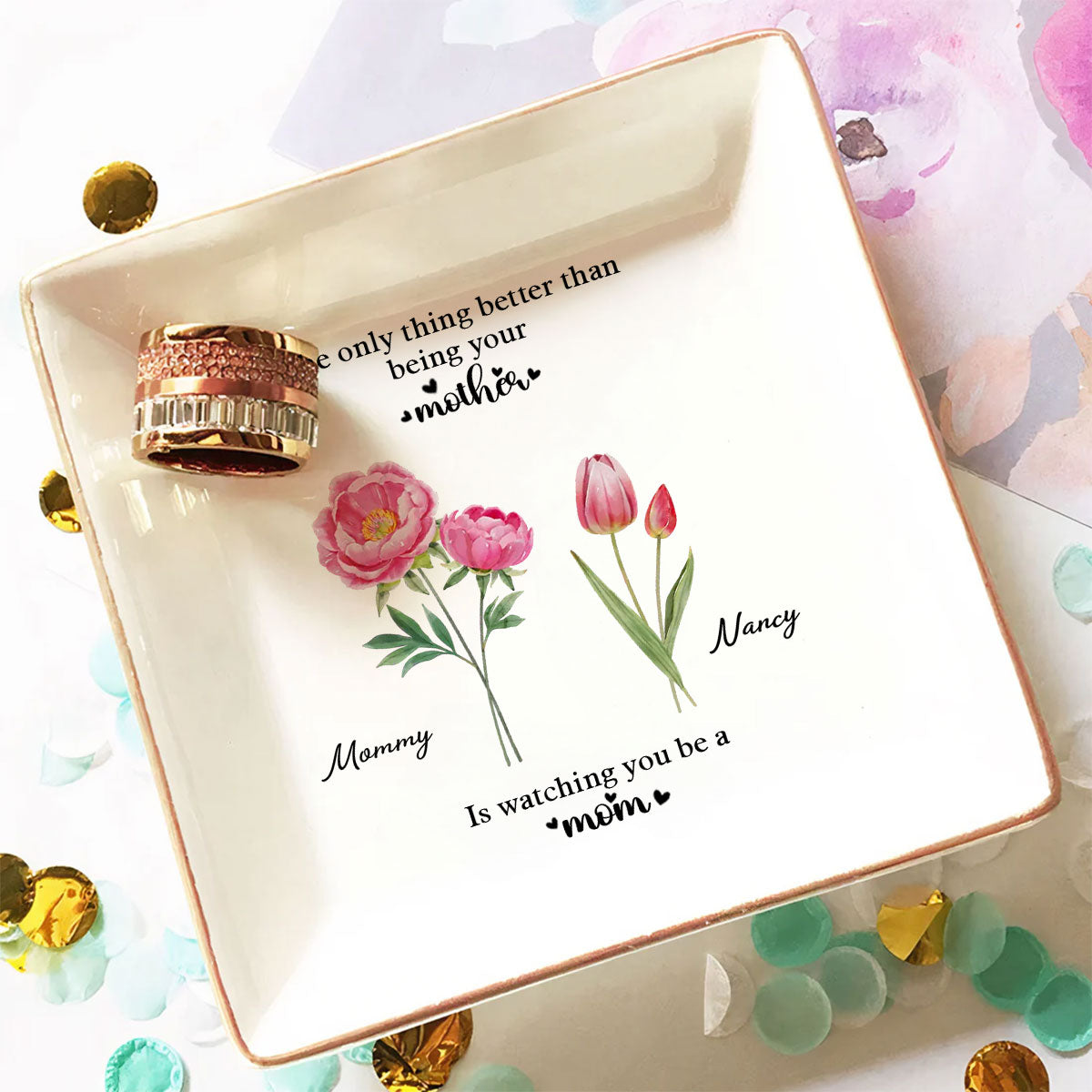 You Are The Best Thing - Personalized Custom Jewelry Dish