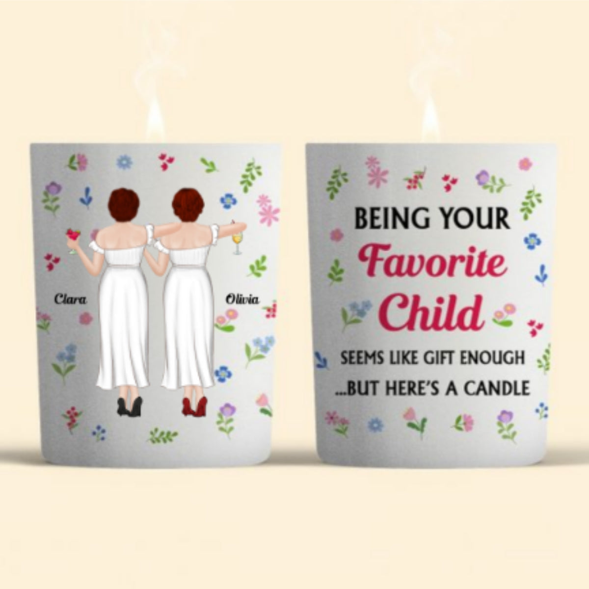 Favorite Child Candle - Personalized Custom Candle