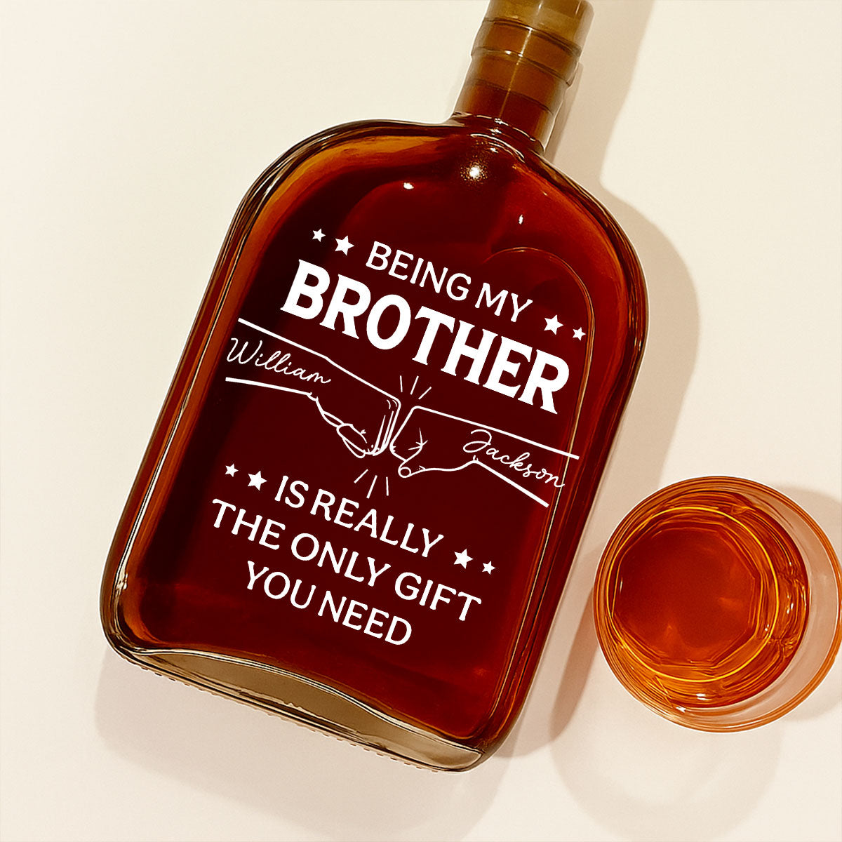 Your Best Gift - Personalized Custom Spirits Decanter