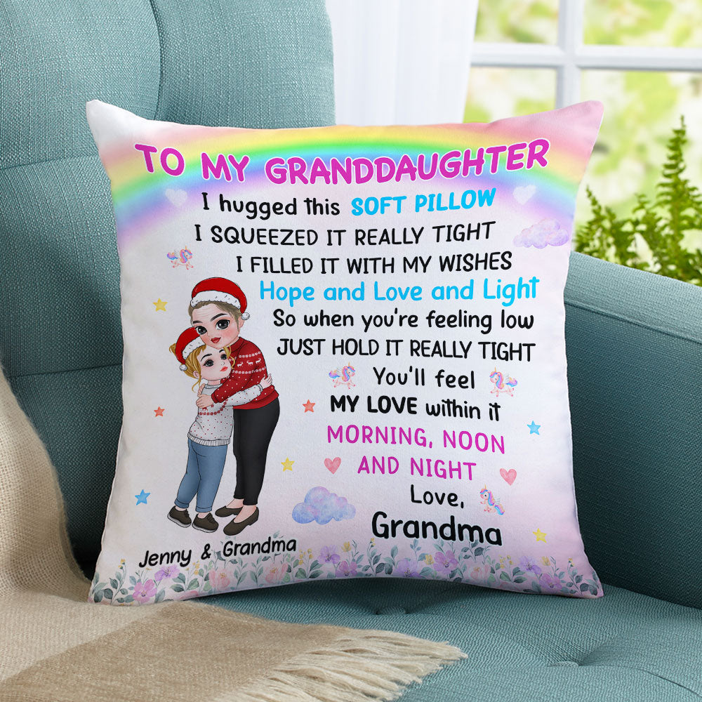Dear My Beloved Granddaughter - Personalized Custom Pillow