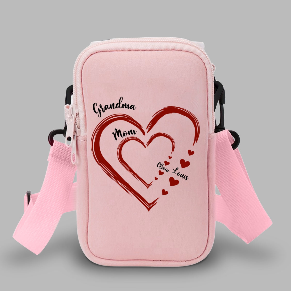Kids And Grandkids Make Life Grand - Personalized Custom Water Bottle Carrier Bag