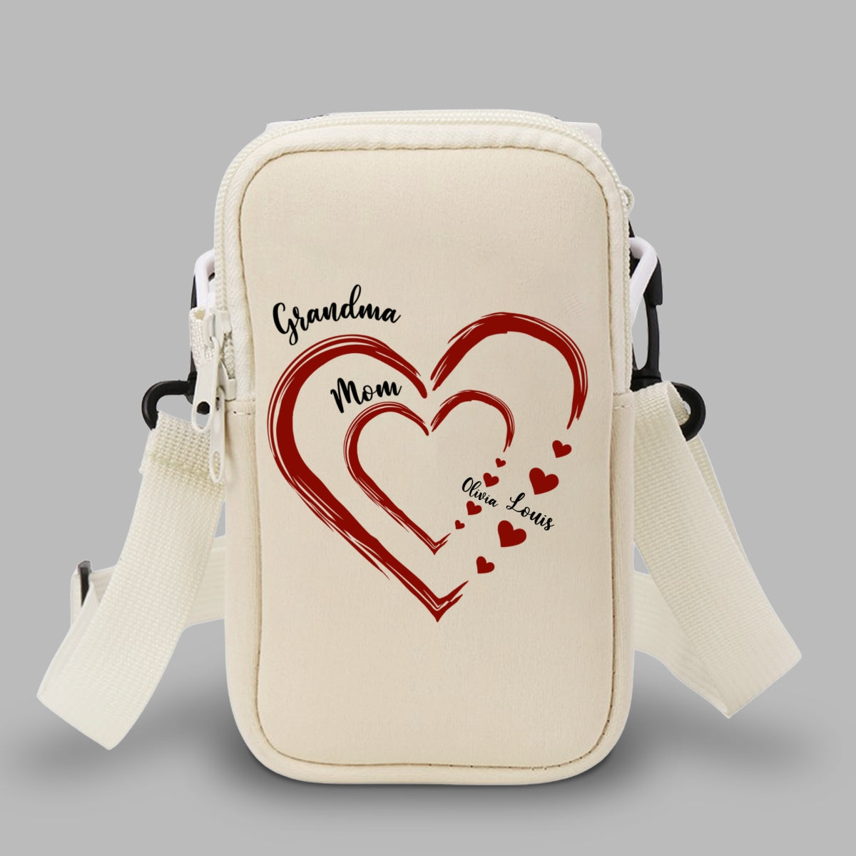 Kids And Grandkids Make Life Grand - Personalized Custom Water Bottle Carrier Bag