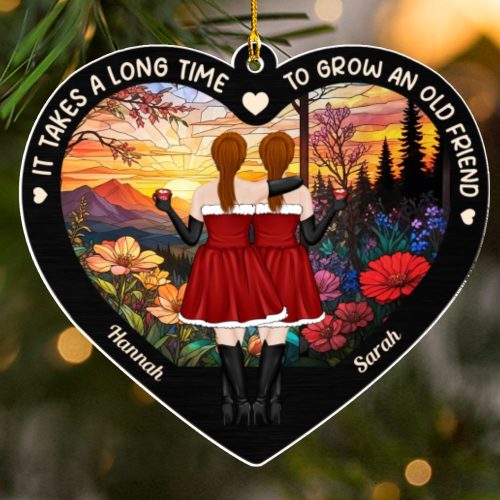 It Takes A Long Time To Grow - Personalized Custom Acrylic Ornament