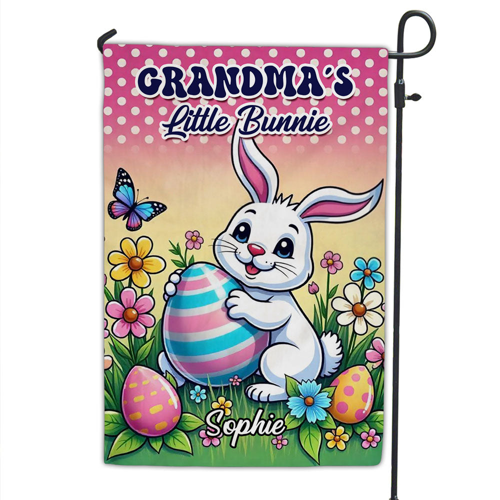 Bunny Bliss Celebration - Personalized Custom Flag