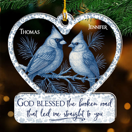 The Year We Became One - Personalized Custom Acrylic Ornament