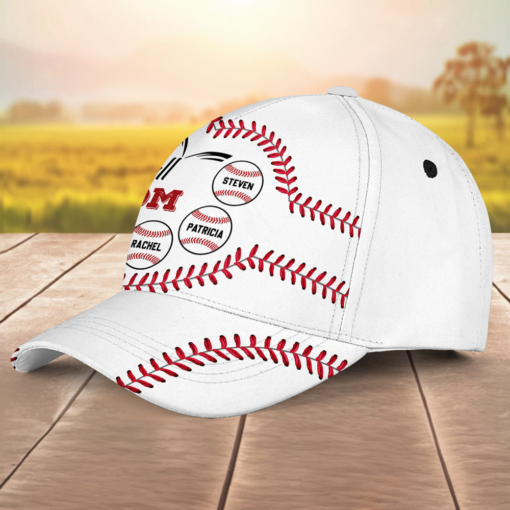 Baseball Mom - Personalized Custom Classic Cap