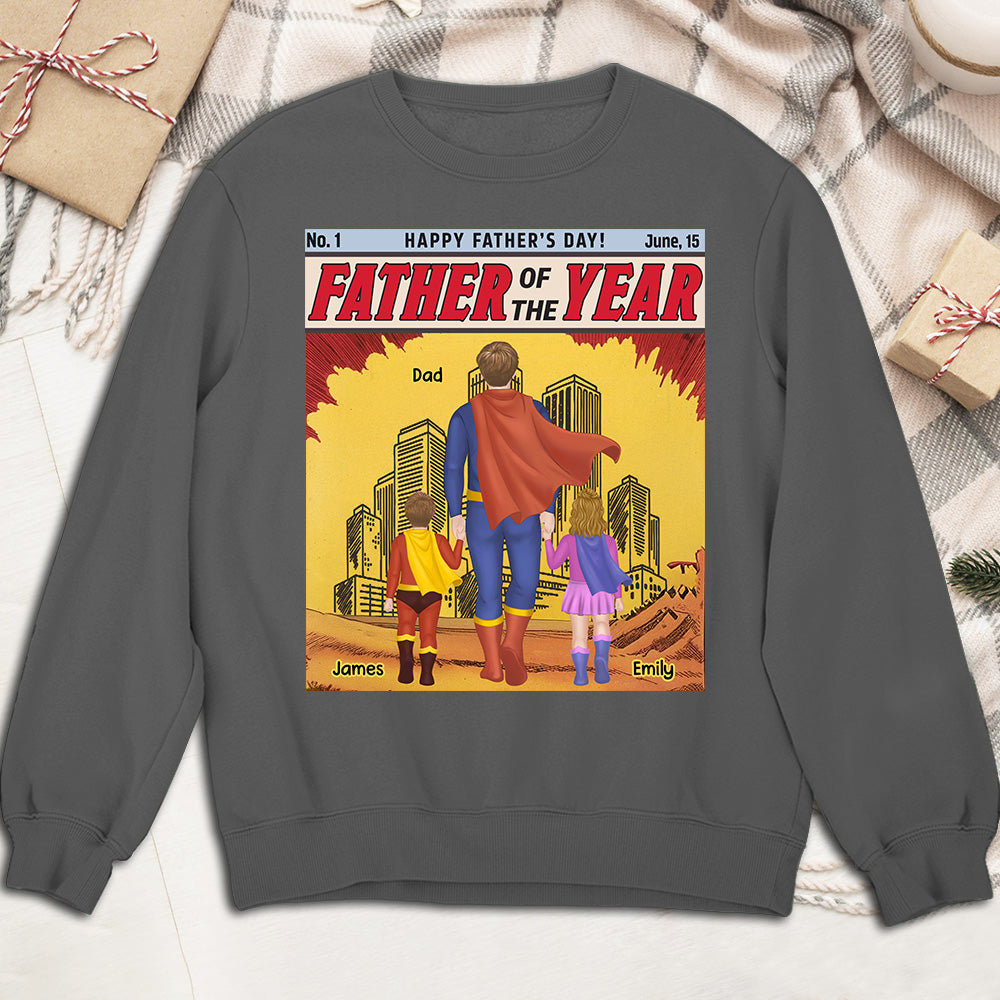  Best Dad In The Universe- Personalized Custom Shirt