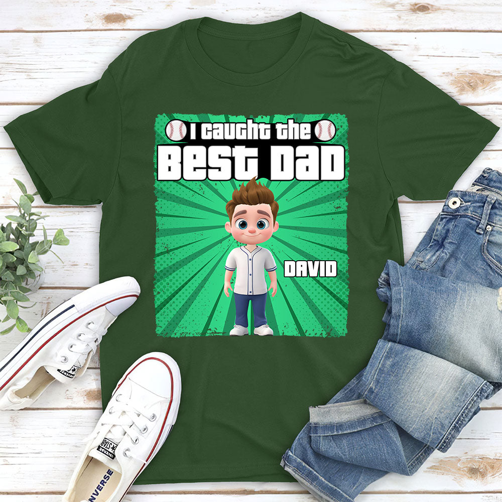 Daddy Baseball Buddy - Personalized Custom Shirt