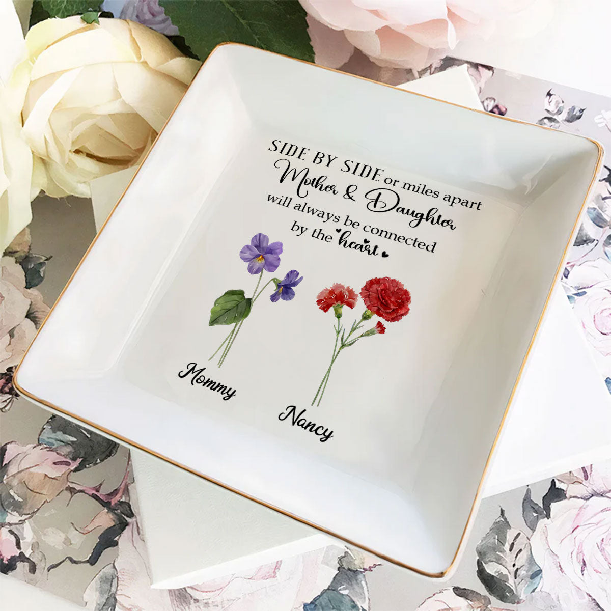 Linked Together - Personalized Custom Jewelry Dish