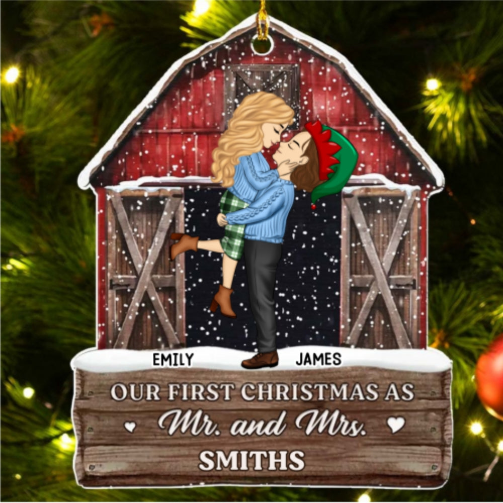 Our First Our Last - Personalized Custom Acrylic Ornament