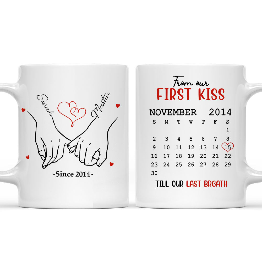 Forever And Always - Personalized Custom Coffee Mug