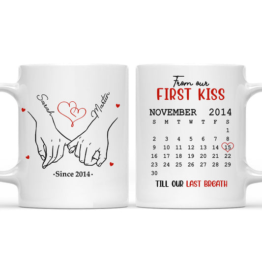 Forever And Always - Personalized Custom Coffee Mug