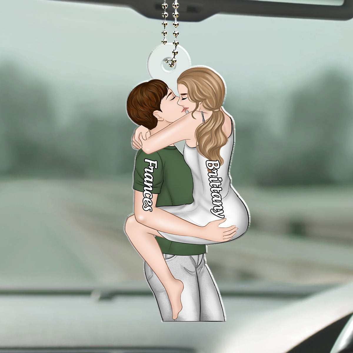 You Are My Love -  Personalized Custom Car Ornament