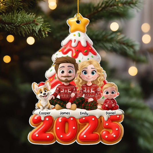 Our Family Is Sweet - Personalized Custom Acrylic Ornament