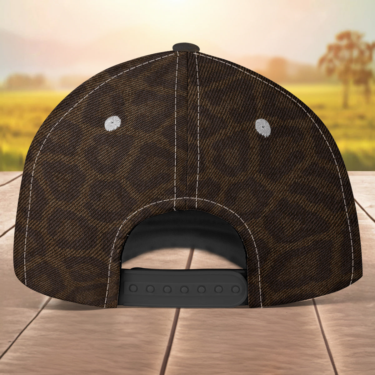 He Scores And Grandma Goes Wild - Personalized Custom Classic Cap