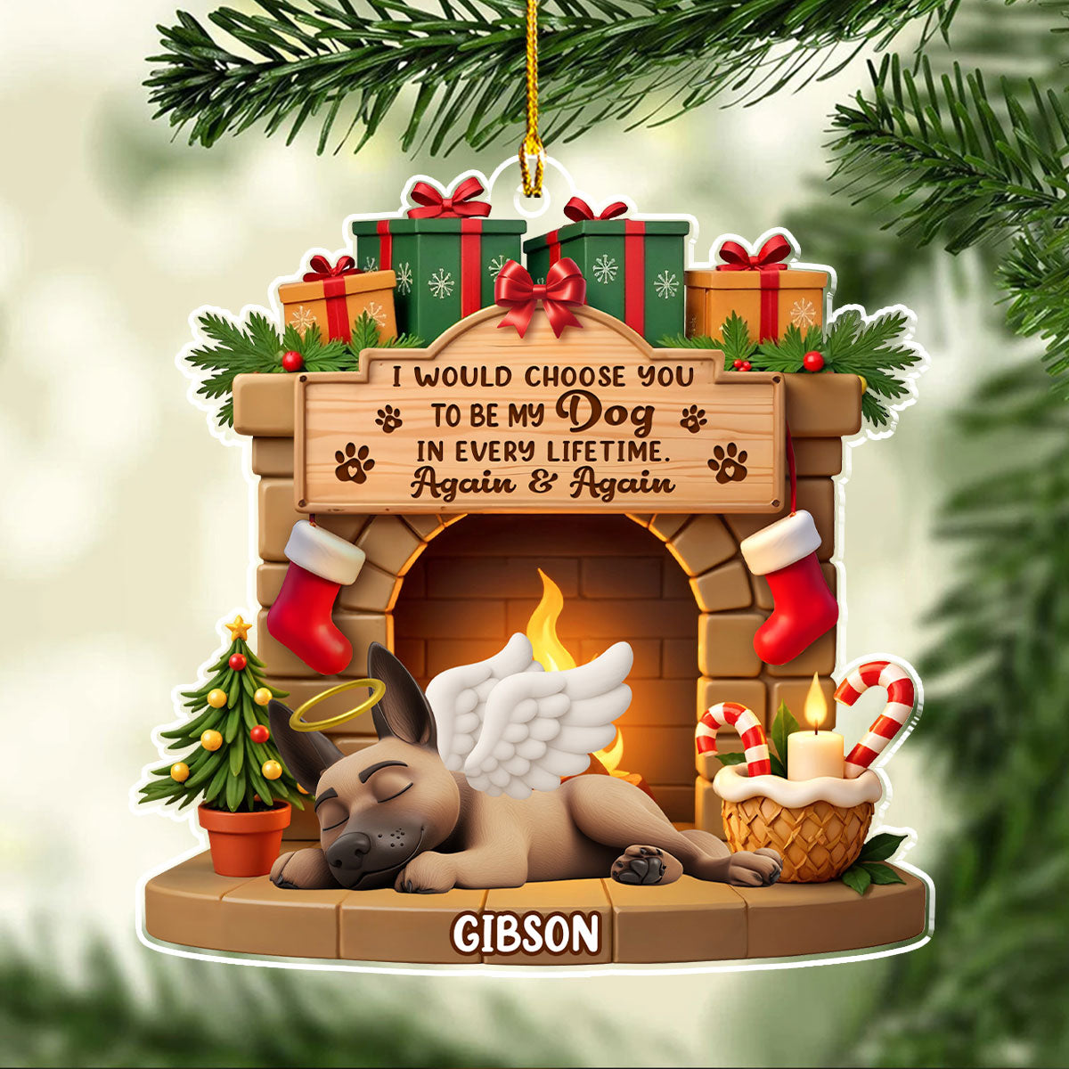 Your Forever Home - Personalized Custom Acrylic Ornament