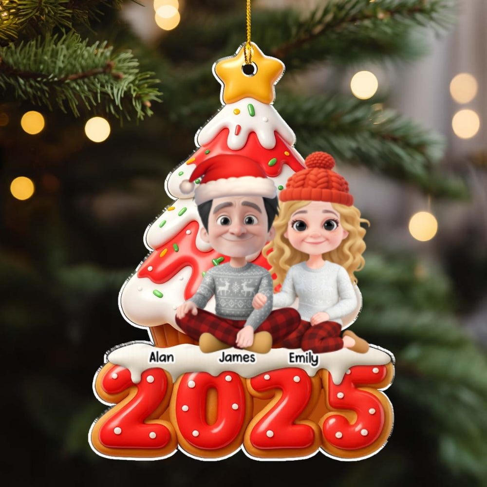 Our Family Is Sweet - Personalized Custom Acrylic Ornament