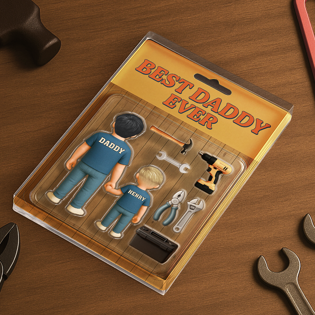 You Are My Best Dad - Personalized Custom Acrylic Plaque