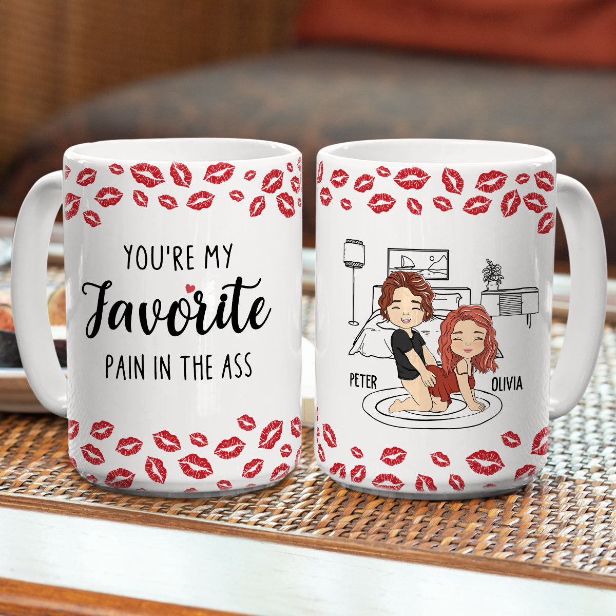 My Favourite Pain Husband - Personalized Custom Mug
