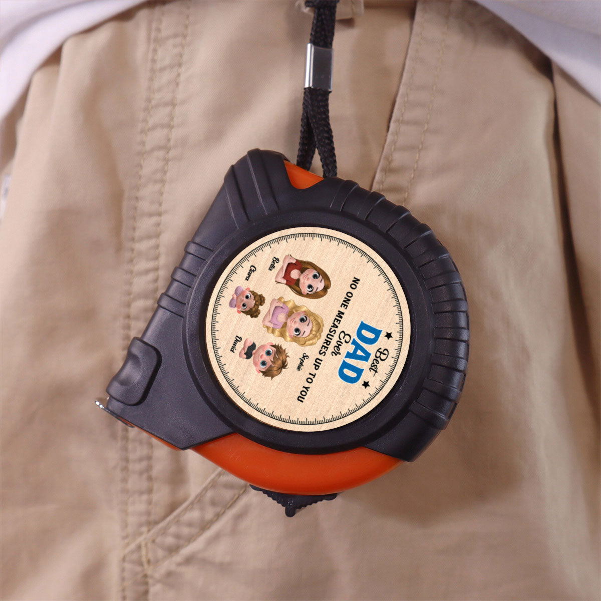 No One Measures Up To You - Personalized Custom Tape Measure