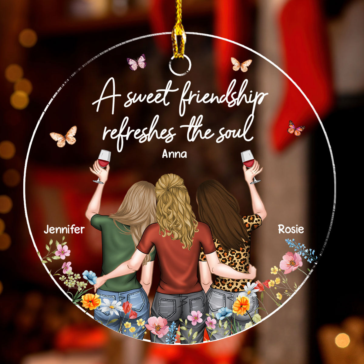 Refreshes The Soul - Personalized Custom Acrylic Ornament