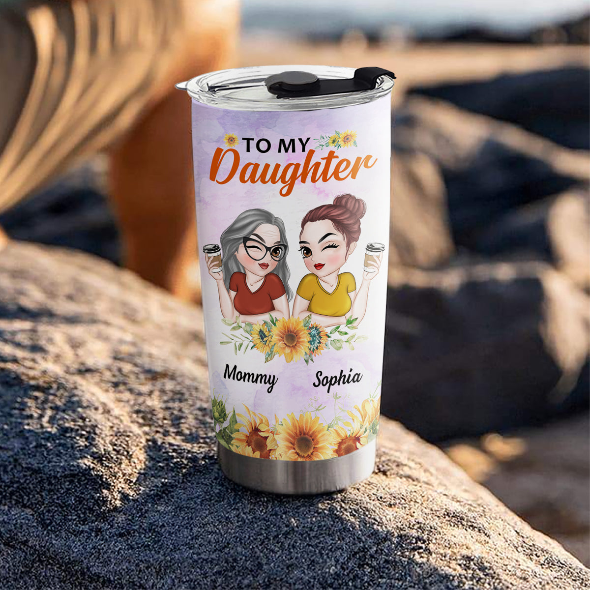 How Much I Love You - Personalized Custom Tumbler