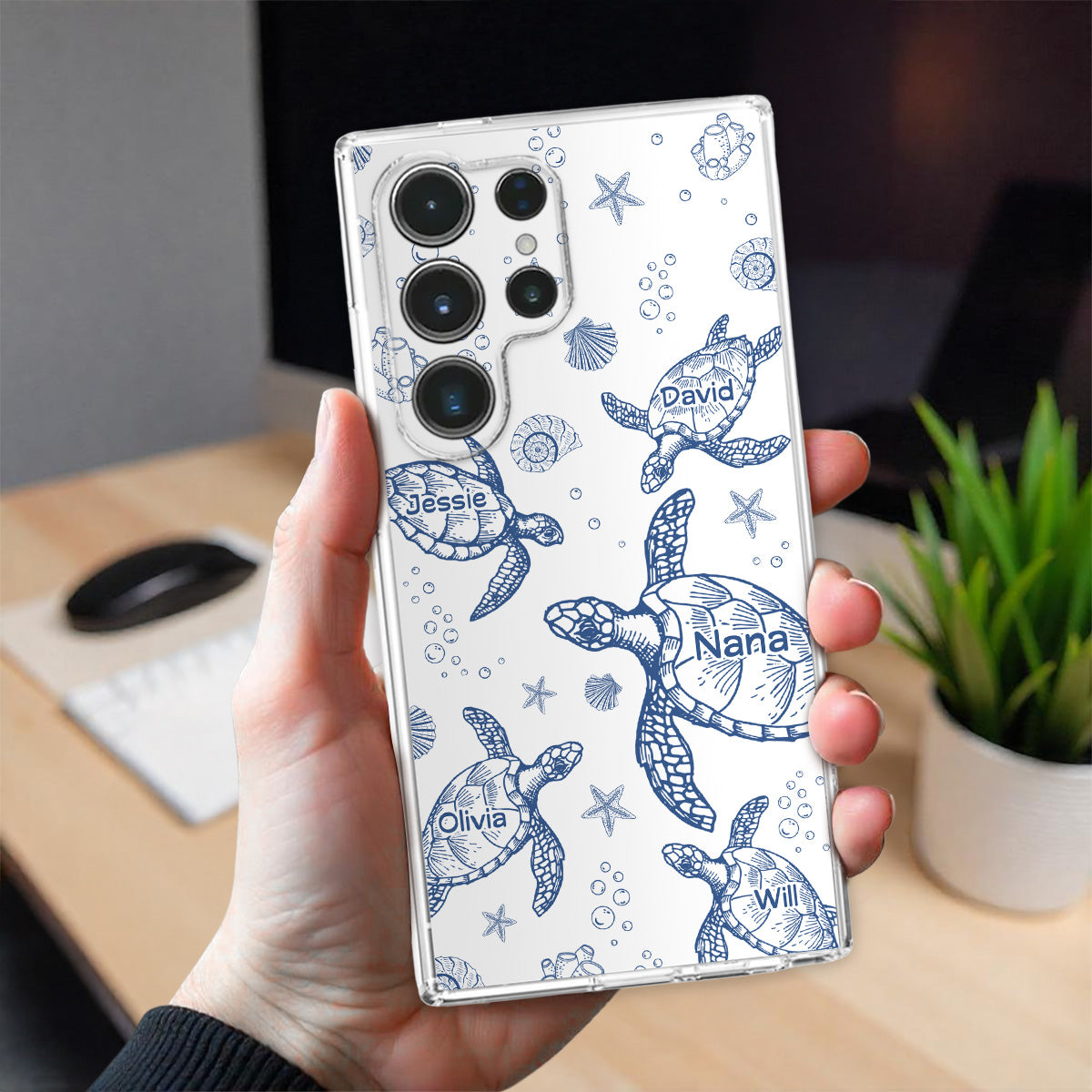 Turtle Grandma - Personalized Custom Phone Case