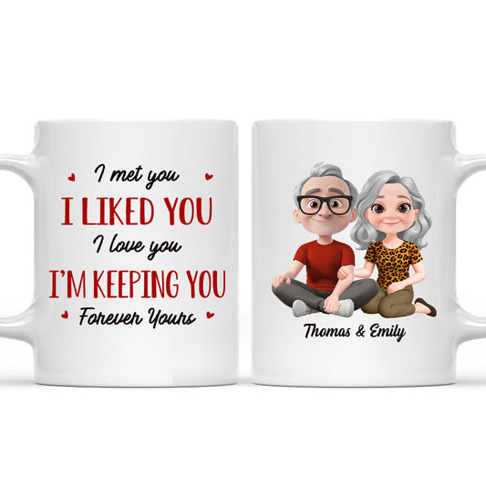 Give Me Your Forever - Personalized Custom Coffee Mug