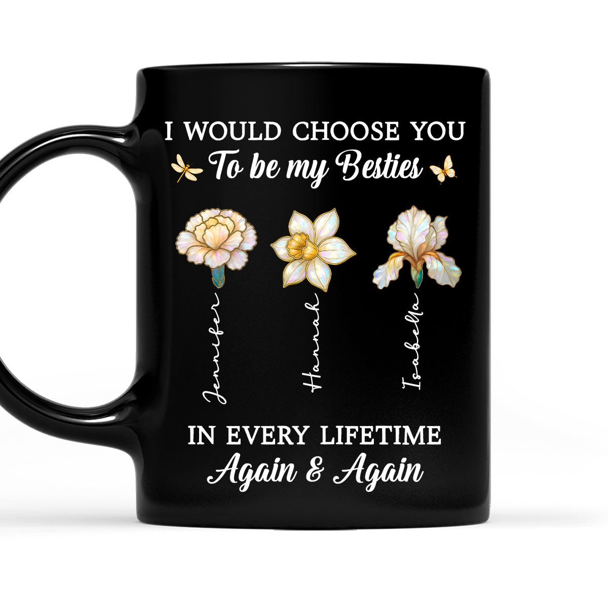 Joyful Sister Moments - Personalized Custom Coffee Mug