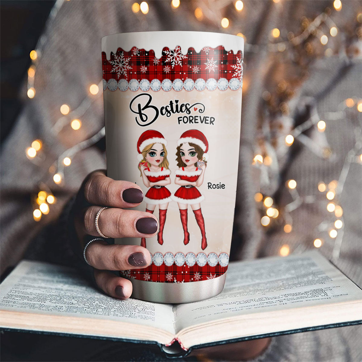 Besties Forever - Personalized Custom Tumbler