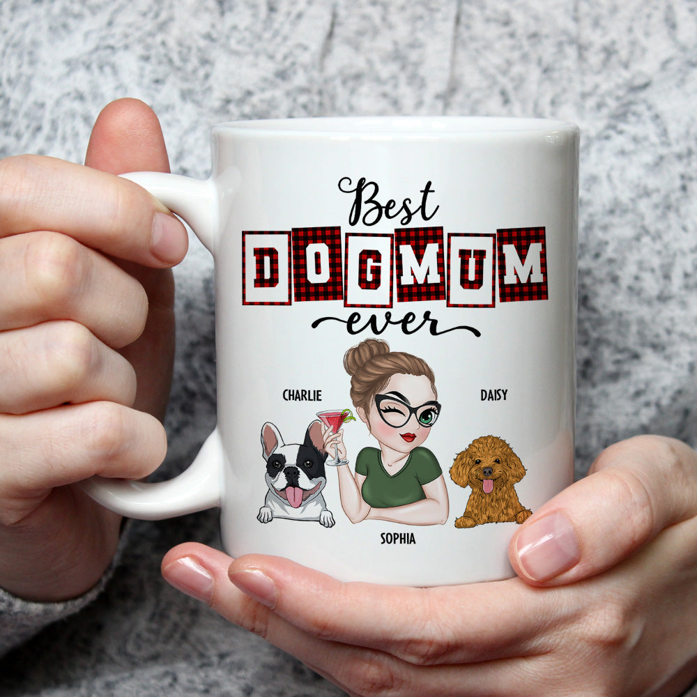 Best Mom Dad Of The Year - Personalized Custom Coffee Mug