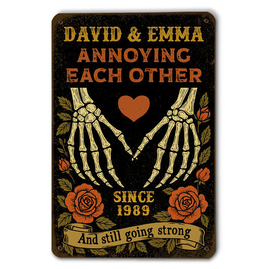 Love You Still - Personalized Custom Metal Sign