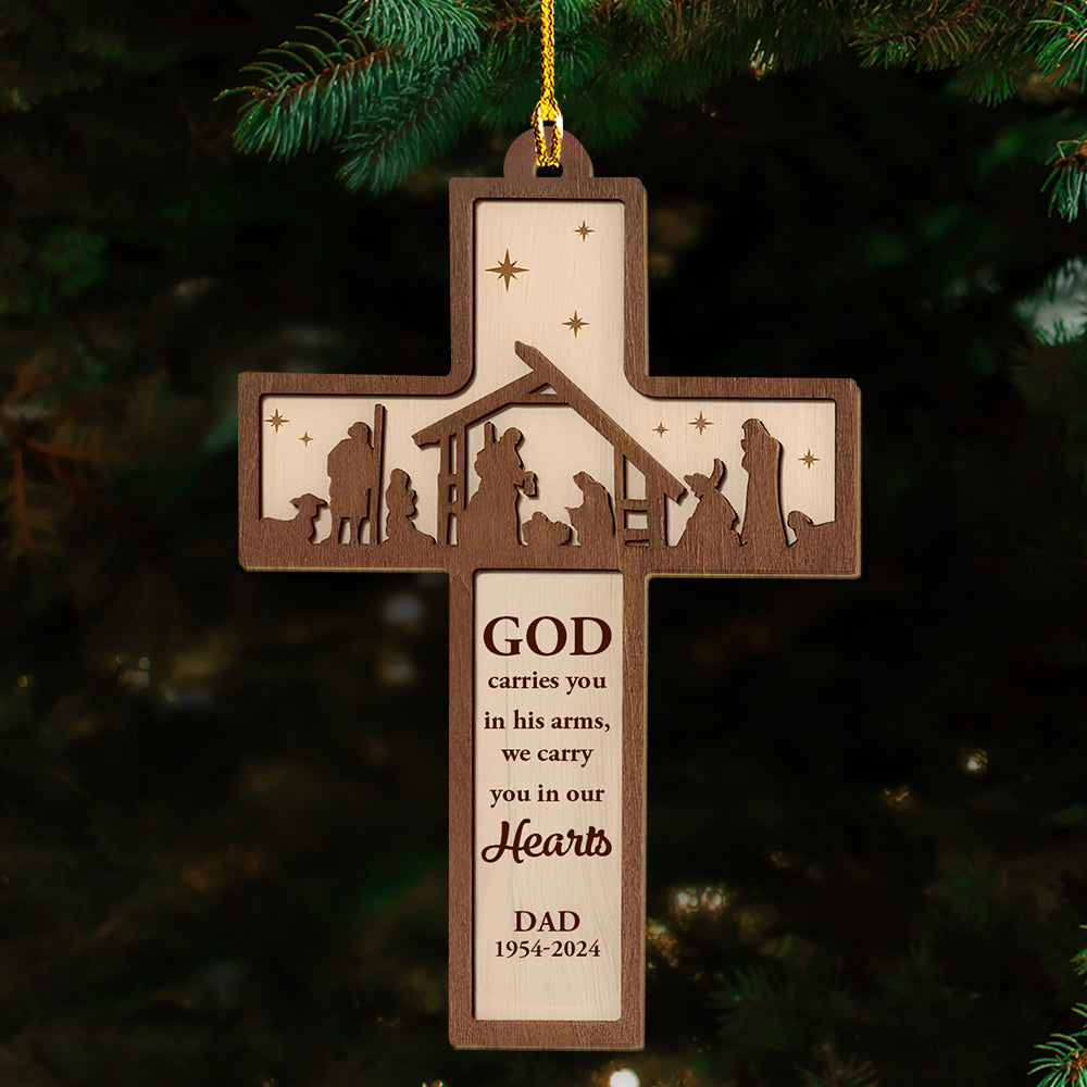 God Called You Home - Personalized Custom Wood Ornament