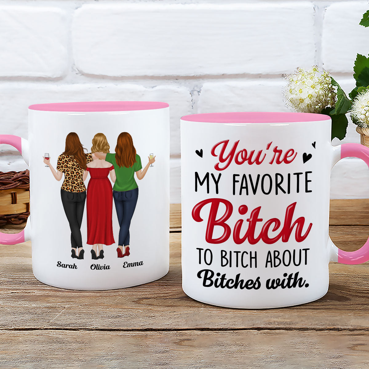My Fav - Personalized Custom Accent Mug