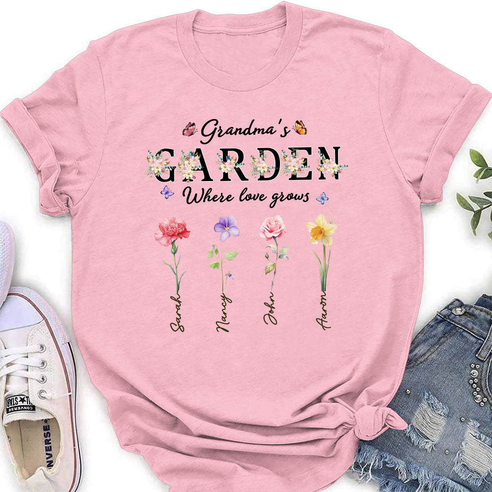 Grandma Garden - Personalized Custom Shirt