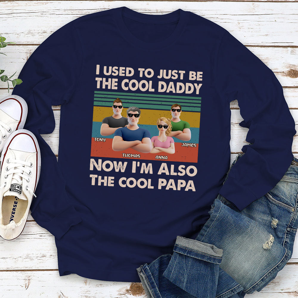 From Dad To Grandpa With Love - Personalized Custom Shirt