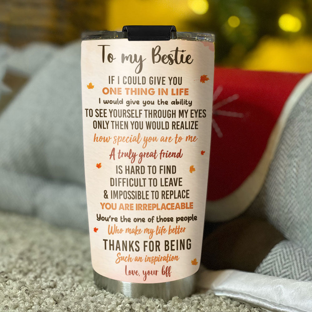 Besties Since Day One - Personalized Custom Tumbler
