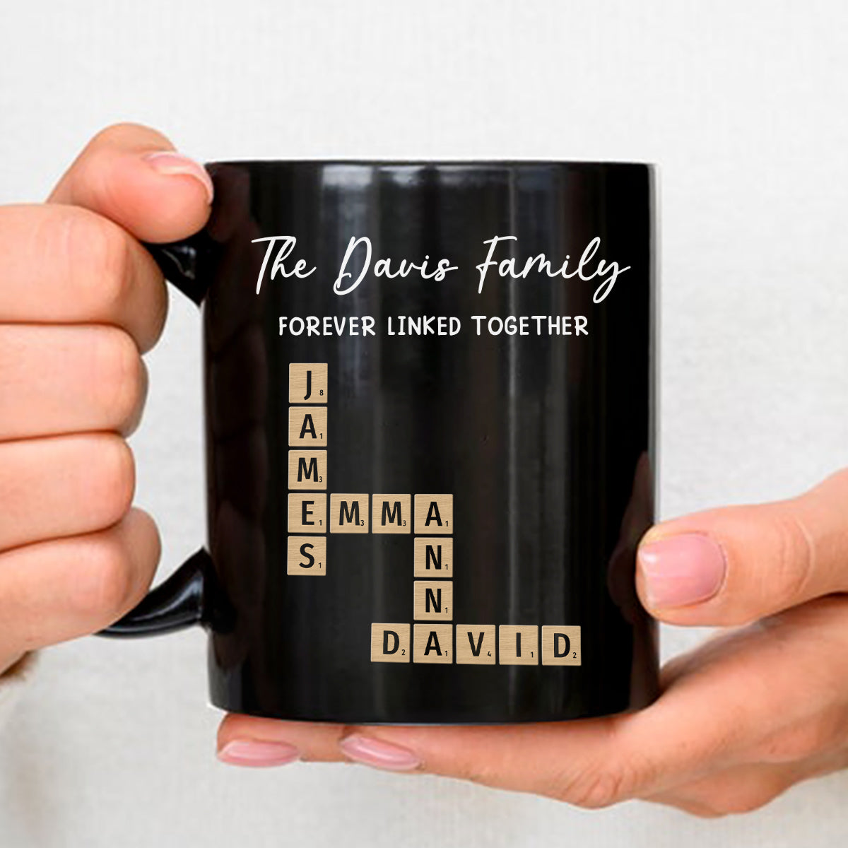 Family Bonds Grow Strong Forever - Personalized Custom Coffee Mug