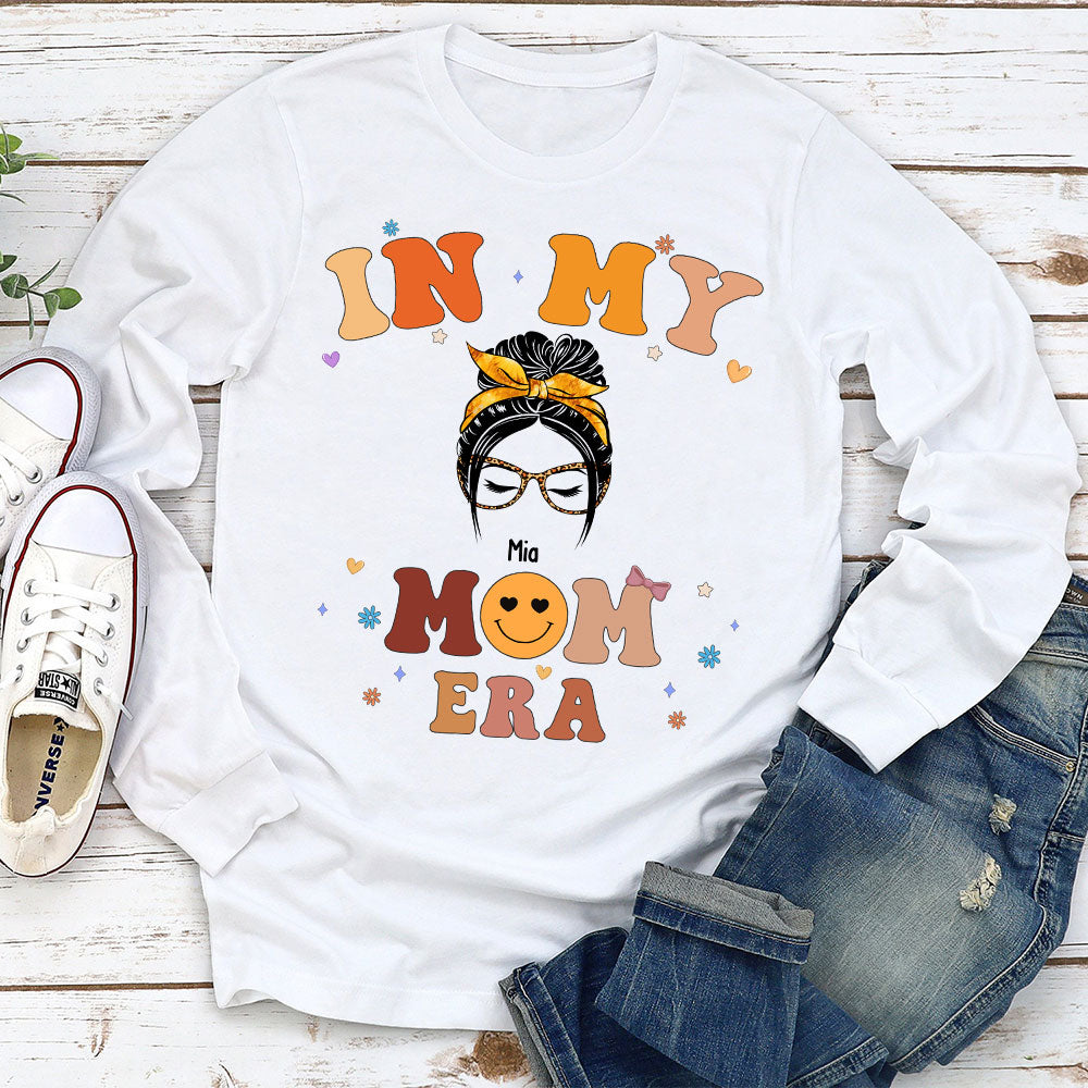 In My Mom Era - Personalized Custom Shirt