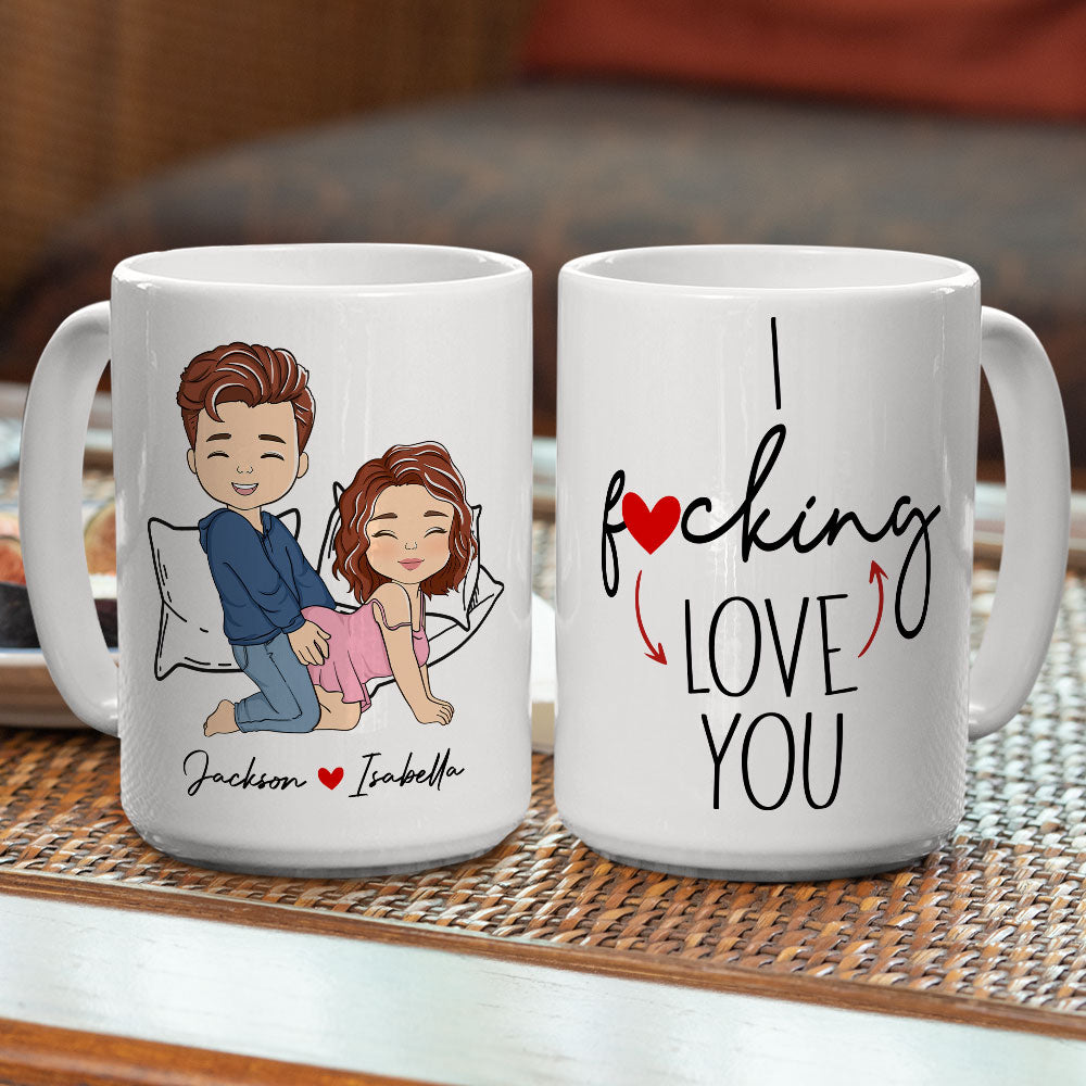 Loving You - Personalized Custom Coffee Mug