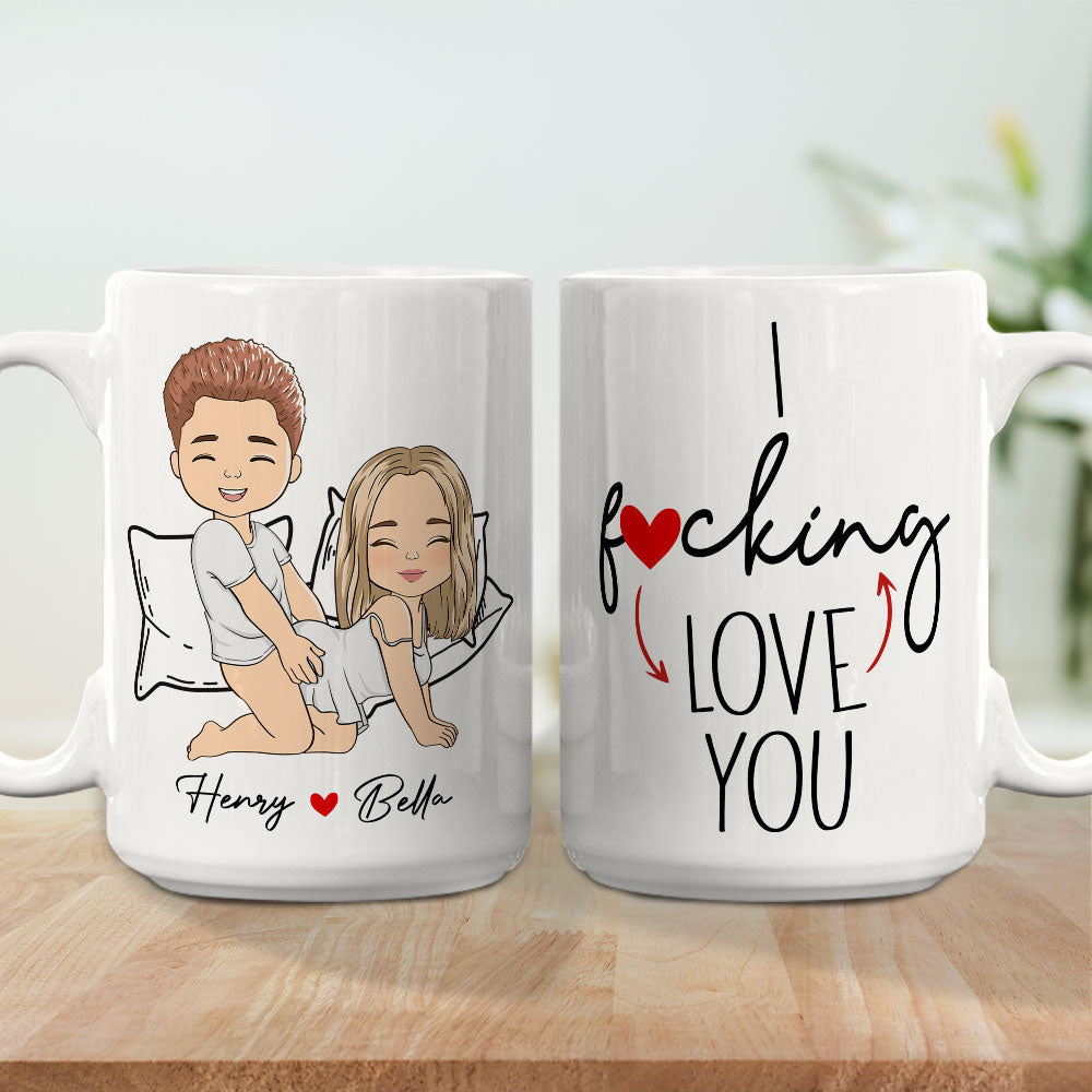 Loving You - Personalized Custom Coffee Mug