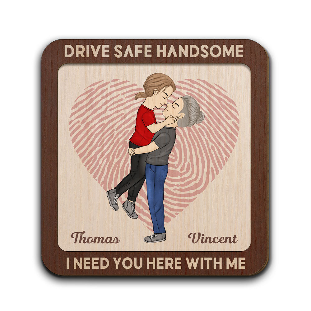 Drive Safe Sweetheart - Personalized Custom Car Visor Clip