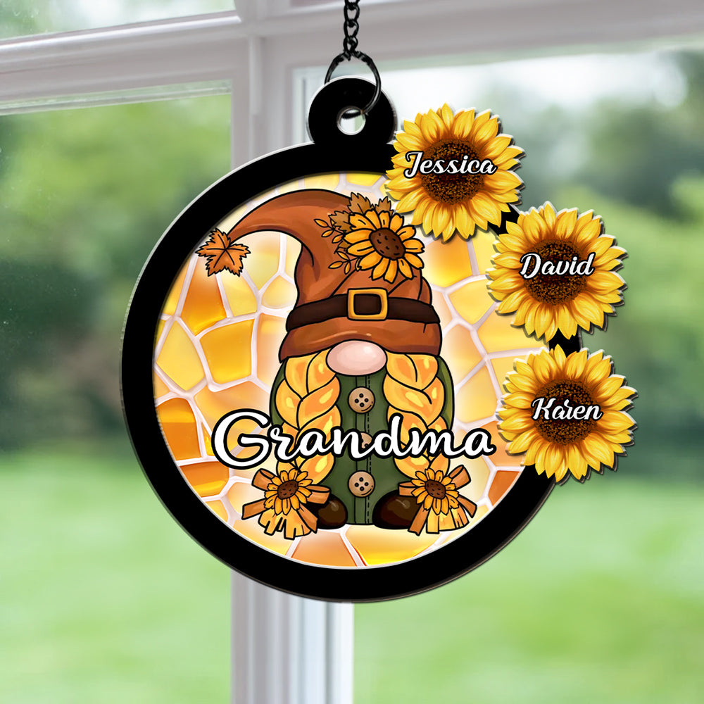 Love Being Called Grandma - Personalized Custom Suncatcher
