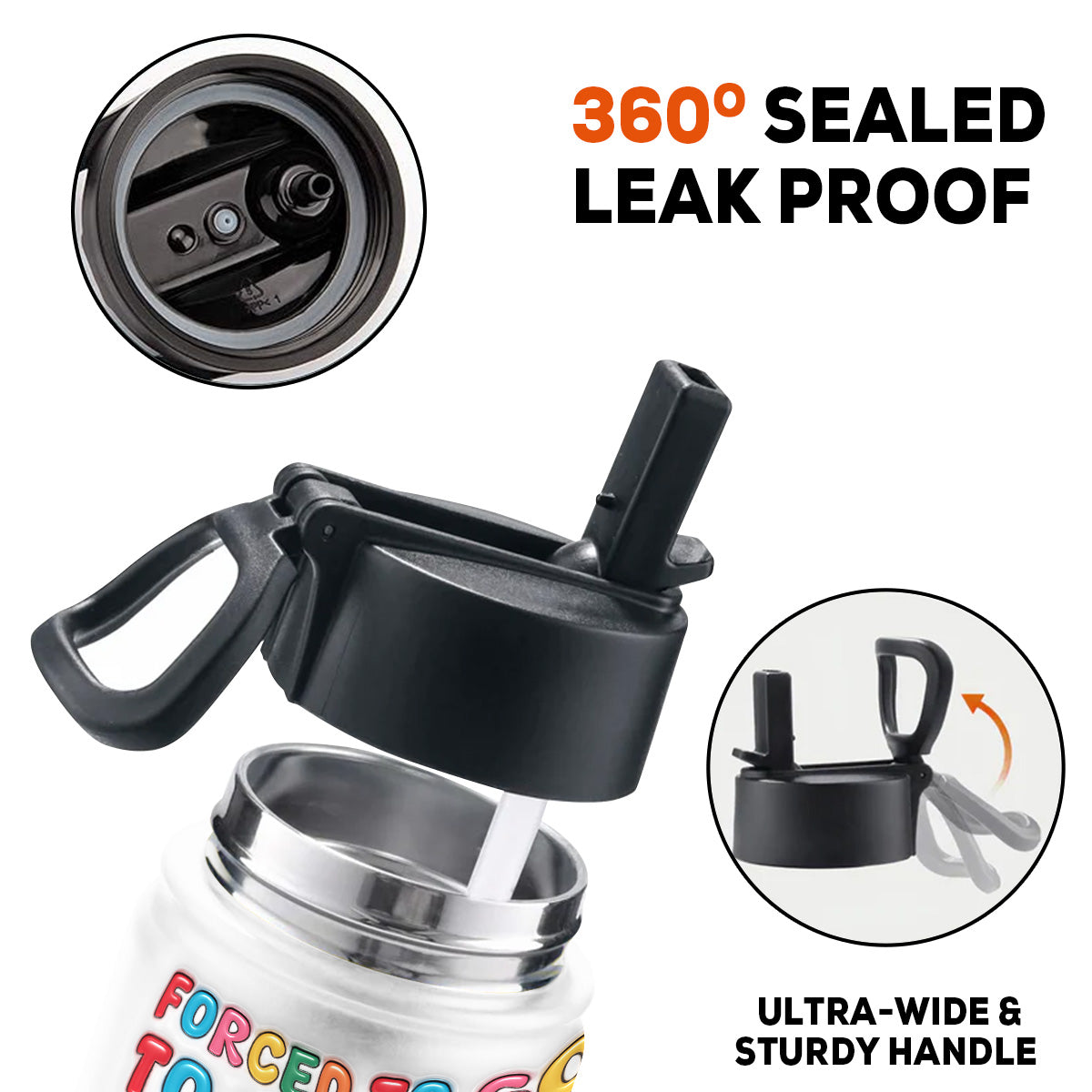 Born To Be A Paleontologist - Personalized Custom Kids Water Bottle