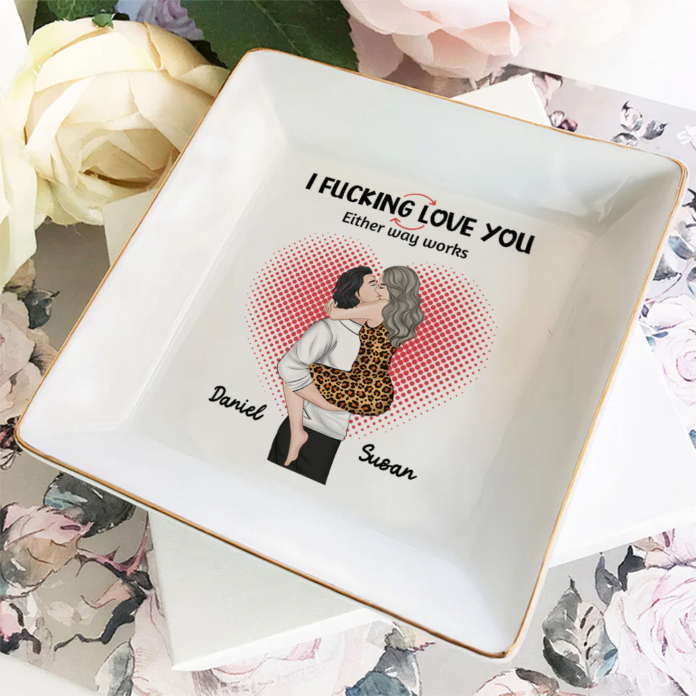 Just Love You - Personalized Custom Jewelry Dish