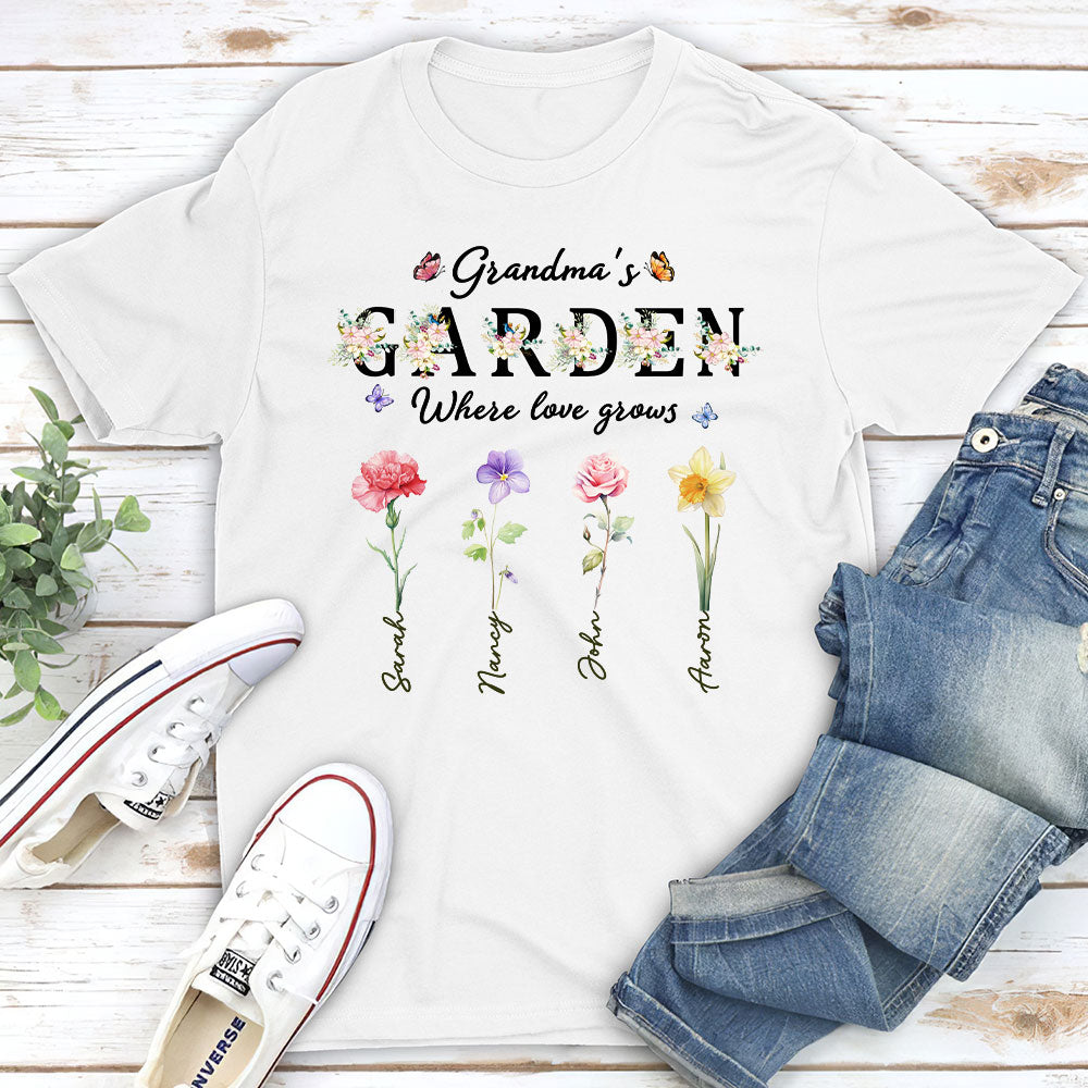 Grandma Garden - Personalized Custom Shirt